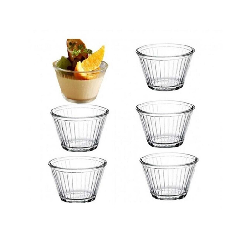 Pasabahce Pudding Caramel Glass Bowl 178Ml 6Pcs 53298 3 Pasabahce Pudding Caramel Glass Bowl 178Ml 6Pcs 53298
