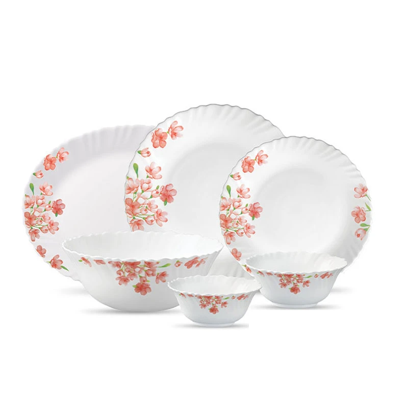 La Opala Dinner Set Aster Pink Classique 20 Pieces Lp020 1 La Opala Dinner Set Aster Pink Classique 20 Pieces Lp020