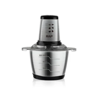RAF Chopper 2L 1000W Stainless Steel, 4 Sharp Blades R.7034