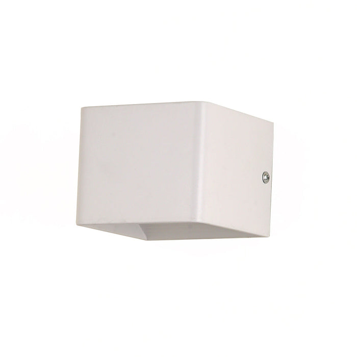 Tronic 5 Watts White Square Directional Wall Light 1 Tronic 5 Watts White Square Directional Wall Light