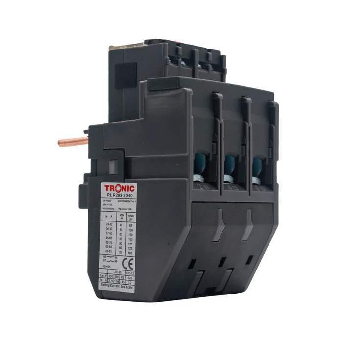 Tronic Thermal Overload Relay 30-40Amps For Ac Contactor 50Amps 1 Tronic Thermal Overload Relay 30-40Amps For Ac Contactor 50Amps