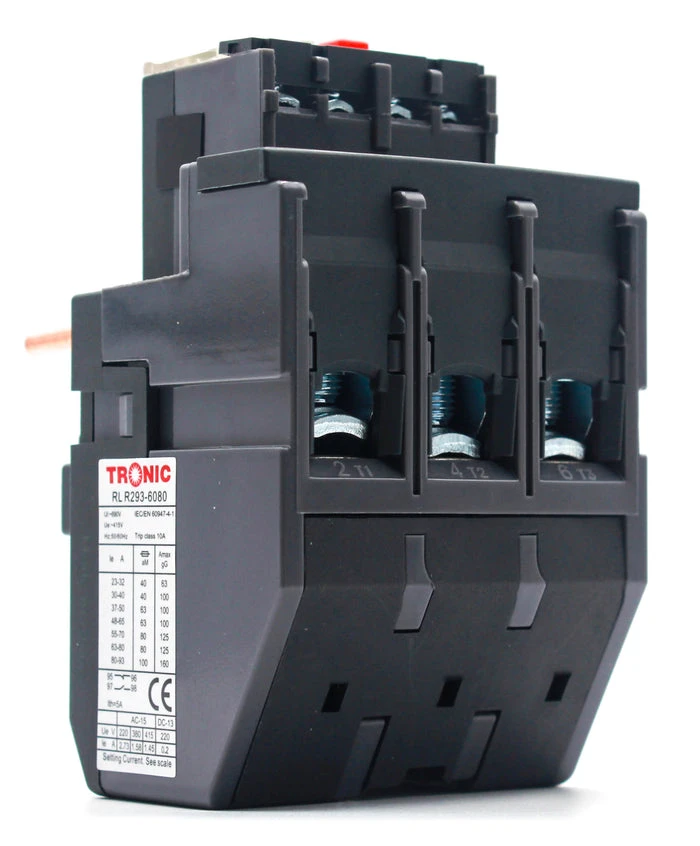 Tronic Thermal Overload Relay 60-80Amps For Ac Contactor 40-65Amps 1 Tronic Thermal Overload Relay 60-80Amps For Ac Contactor 40-65Amps