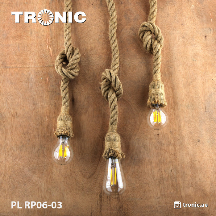Tronic Rope Lamp 3Xe27 1 Tronic Rope Lamp 3Xe27