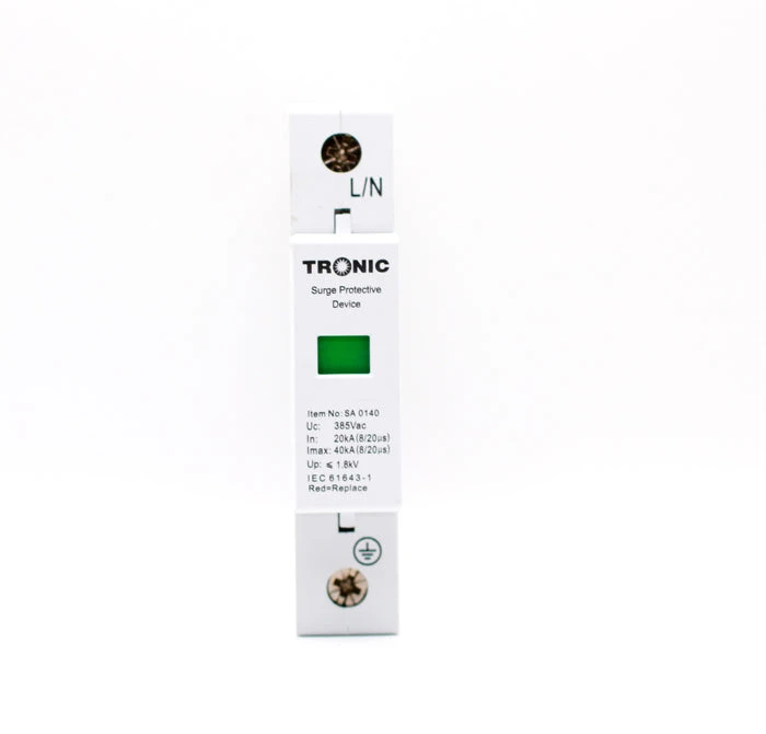 Tronic Surge Protection Single Pole 40Ka 3 Tronic Surge Protection Single Pole 40Ka