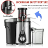 Sonifer Juice Extractor 850W 1L 2 Speeds Stainless Steel
