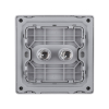 Tronic Television Socket 2 Gang