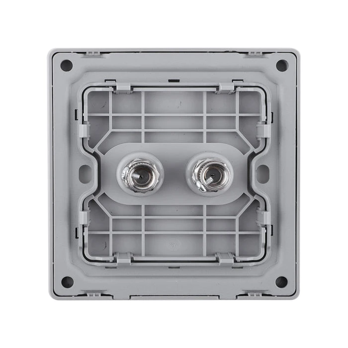 Tronic Television Socket 2 Gang 8 Tronic Television Socket 2 Gang