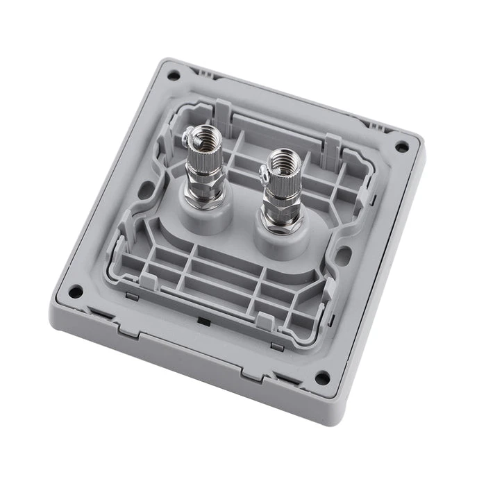 Tronic Television Socket 2 Gang 6 Tronic Television Socket 2 Gang