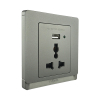 Tronic Single Socket with USB