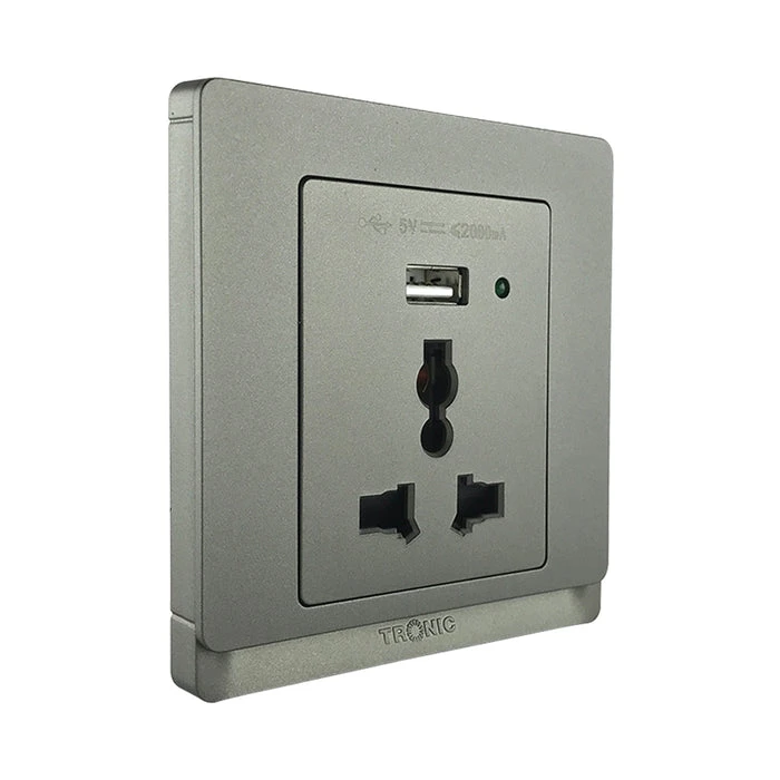 Tronic Single Socket With Usb 5 Tronic Single Socket With Usb