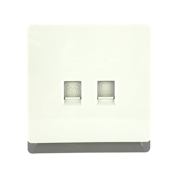 Tronic Data And Telephone Socket 2 Tronic Data And Telephone Socket