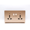 Tronic Universal Twin Socket