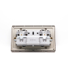 Tronic Universal Twin Socket with USB