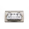 Tronic Universal Twin Socket with USB