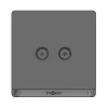 Tronic Television Socket 2 Gang