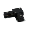 Tronic Black Tracklight Connector with 2 Wires