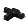 Tronic Black Tracklight Connector with 2 Wires