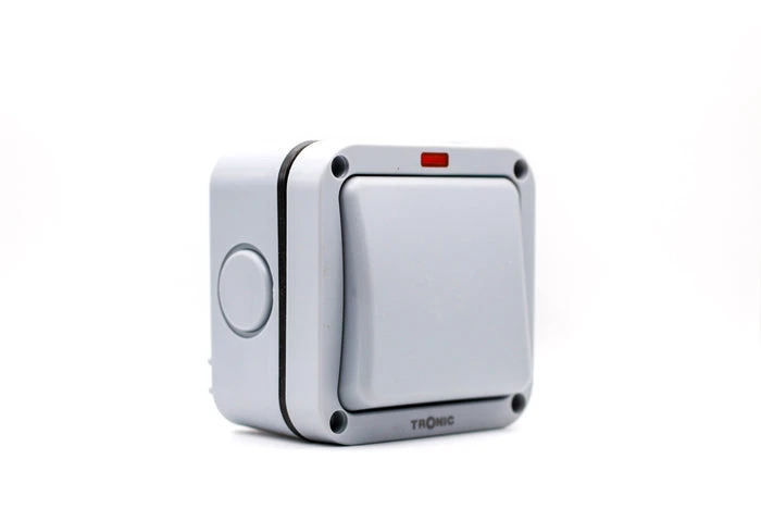 Tronic Waterproof Switch - 1 Gang 2 Way 2 Tronic Waterproof Switch - 1 Gang 2 Way