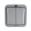 Tronic Waterproof 2 Gang 2 Way Switch