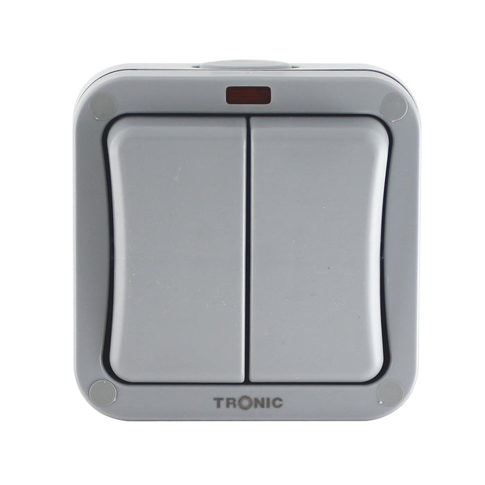 Tronic Waterproof 2 Gang 2 Way Switch 3 Tronic Waterproof 2 Gang 2 Way Switch