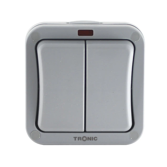 Tronic Waterproof 2 Gang 2 Way Switch 3 Tronic Waterproof 2 Gang 2 Way Switch