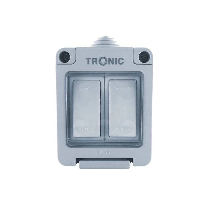 Tronic Waterproof 2 Gang 2 Way Switch 1 Tronic Waterproof 2 Gang 2 Way Switch