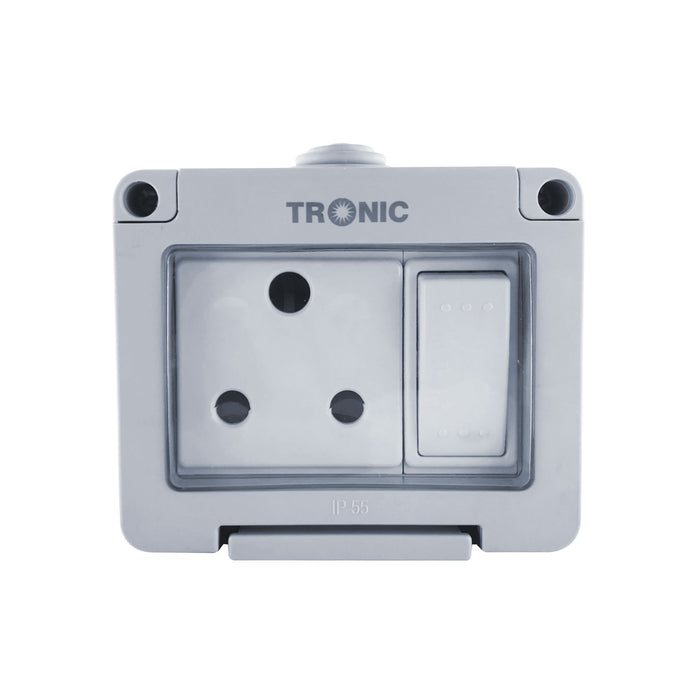 Tronic Waterproof Single Socket 15Amps 1 Tronic Waterproof Single Socket 15Amps