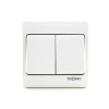 Tronic Big Button 2 Gang 2 Way Switch
