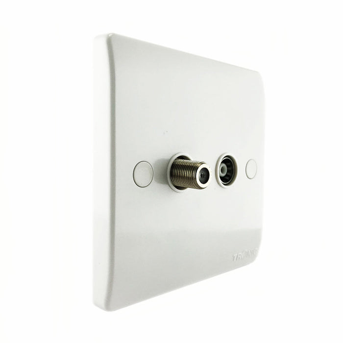 Tronic Tv / Satellite Socket 2 Tronic Tv / Satellite Socket
