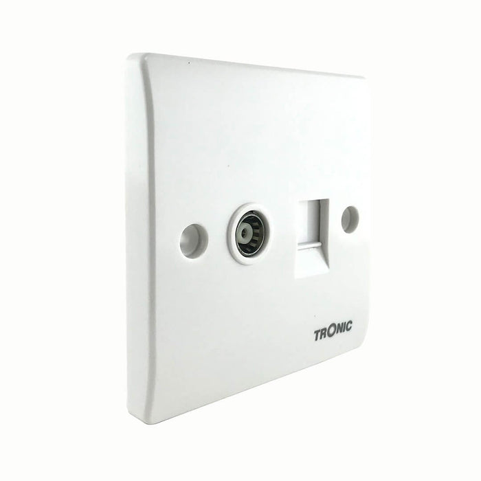Tronic Tv And Data Socket 2 Tronic Tv And Data Socket