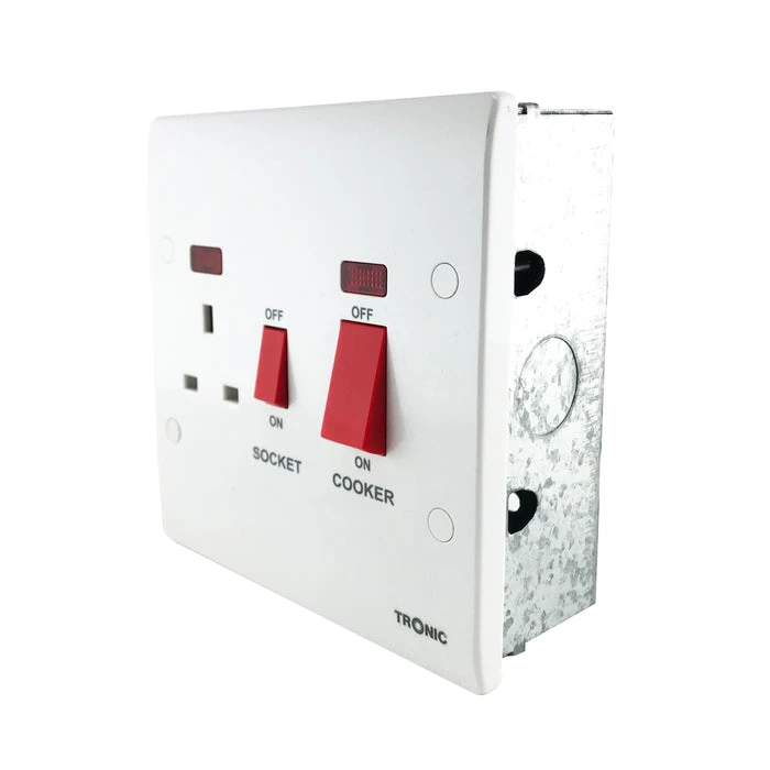 Tronic Cooker Unit With Galvanized Iron Switch Box 3 Tronic Cooker Unit With Galvanized Iron Switch Box