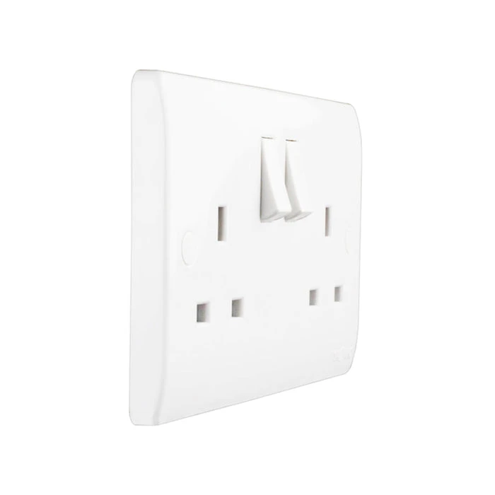 Tronic Standard Twin Switch Socket 2 Tronic Standard Twin Switch Socket