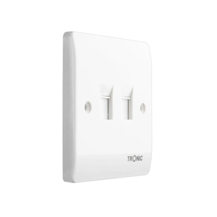 Tronic Telephone Socket White Rj11 6 Line 2 Tronic Telephone Socket White Rj11 6 Line