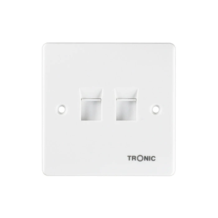 Tronic Telephone Socket White Rj11 4 Line 1 Tronic Telephone Socket White Rj11 4 Line