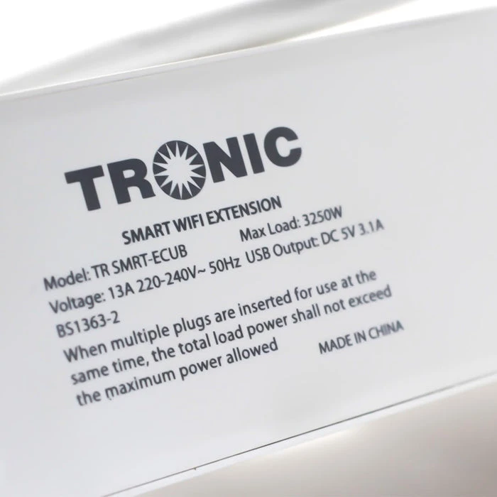 Tronic Smart Extension With 3 Usb 13Amps 4 Tronic Smart Extension With 3 Usb 13Amps