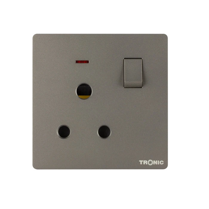 Tronic Single Switch Socket 15Amps 3 Tronic Single Switch Socket 15Amps