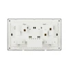 Tronic Twin Switch Socket with USB + Type C
