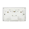 Tronic Universal Switch Socket Twin with USB + Type C