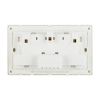 Tronic Universal Switch Socket Twin with USB + Type C