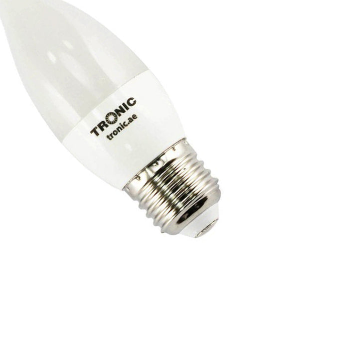 Tronic 5 Watts Candle Tail Led E27 (Screw) Bulb 3 Tronic 5 Watts Candle Tail Led E27 (Screw) Bulb