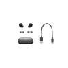 Sony Wireless Noise Cancelling In Earpbuds with Extra Bass, 10hrs Charging Case + 10hrs Battery,  Arc Supporters to Ensure a Secure Fit, IPX4 Rating Water and Dust Resistant, Voice Assistant Compatible, Easier Clearer Hands Free Calling WF-C500