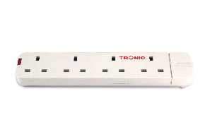 Tronic 4 Way Extension Socket 1 Tronic 4 Way Extension Socket
