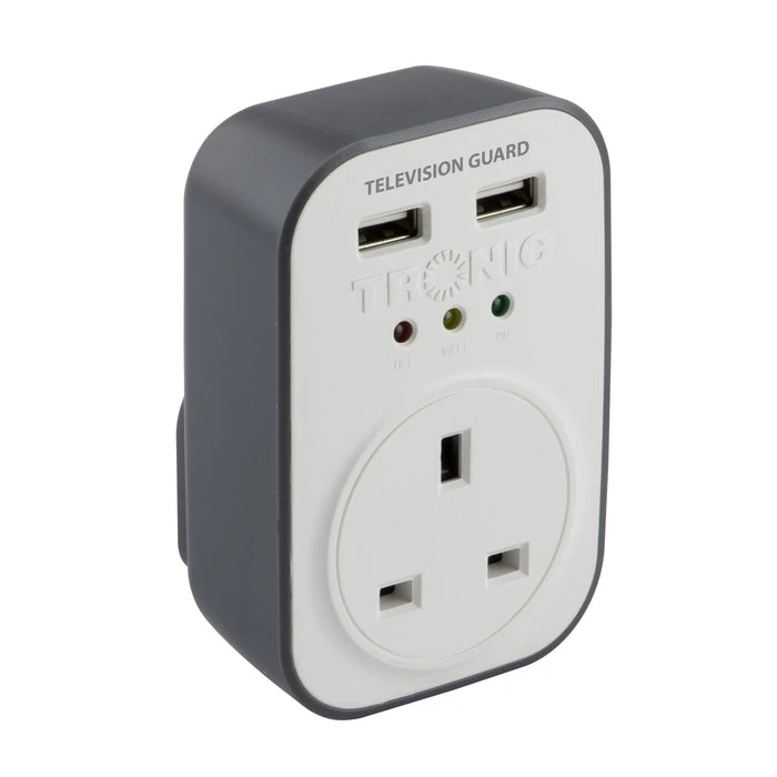 Tronic Television Guard With 2 Usb 13Amps 2 Tronic Television Guard With 2 Usb 13Amps