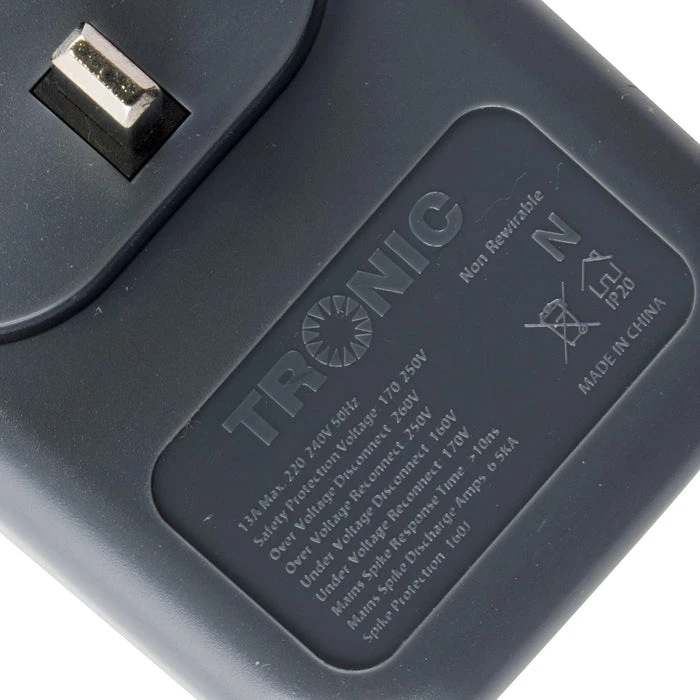 Tronic Television Guard With 2 Usb 13Amps 4 Tronic Television Guard With 2 Usb 13Amps