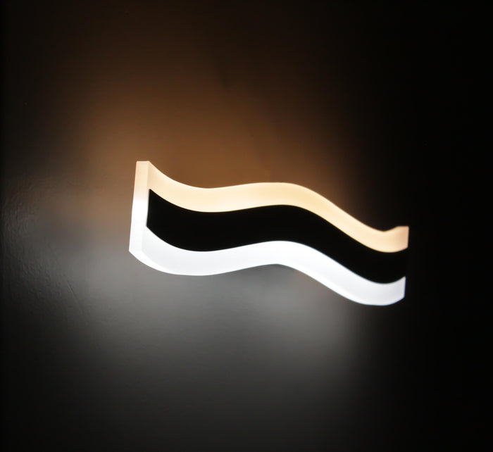 Tronic Wavy 2 Colour Led Wall Light 3 Tronic Wavy 2 Colour Led Wall Light