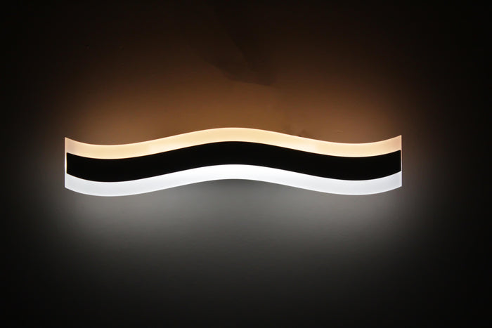 Tronic Wavy 2 Colour Led Wall Light 2 Tronic Wavy 2 Colour Led Wall Light