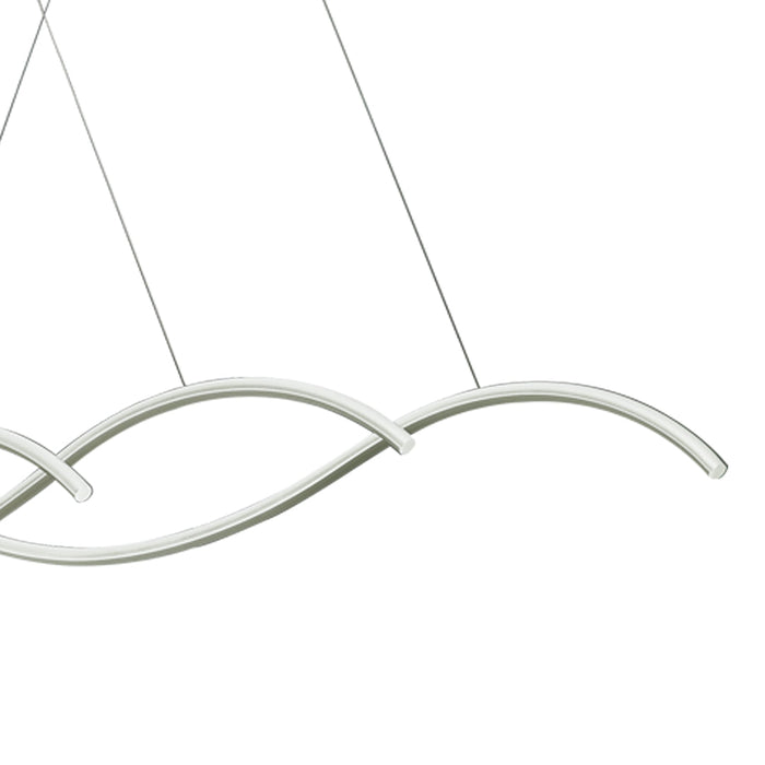 Tronic Wave Effect Ceiling Pendant Light 2 Tronic Wave Effect Ceiling Pendant Light