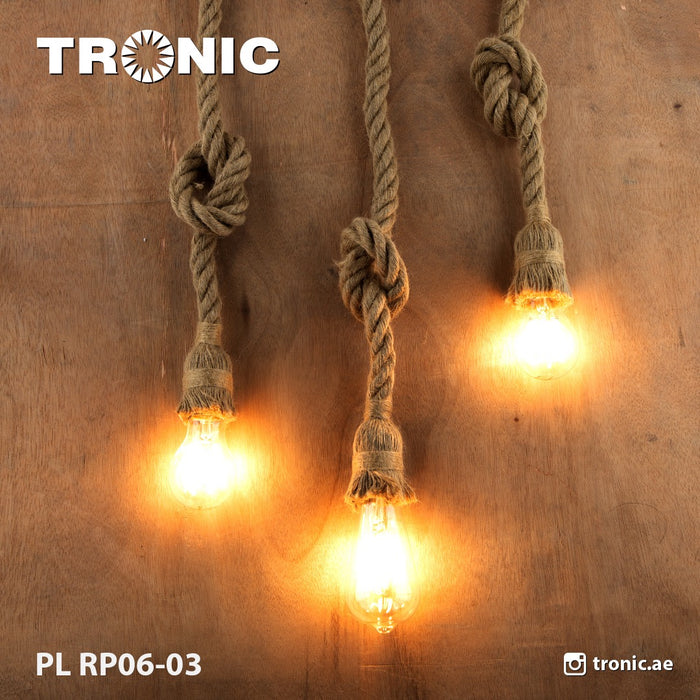 Tronic Rope Lamp 3Xe27 2 Tronic Rope Lamp 3Xe27