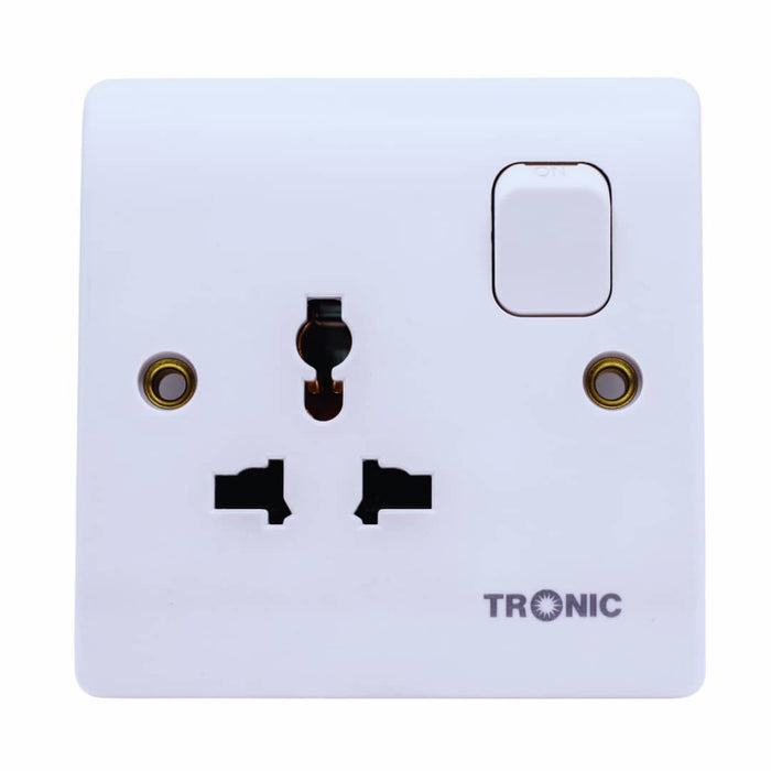 Tronic Single Switch Socket 1 Tronic Single Switch Socket