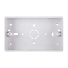 Tronic Twin PVC Mounting Box